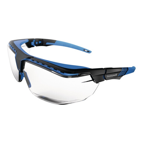 Schutzbrille Avatar OTG Bügel schwarz-blau,Scheibe Anti-Reflex