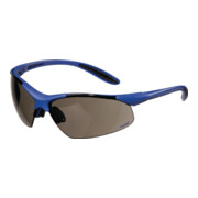 Schutzbrille blau/smoke PC-Gläser UVA/UVB ultra light EN166-1