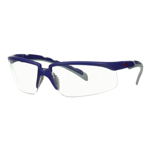Schutzbrille S2001AF-BLU-EU EN 166 EN170 Bügel blau/grau,Scheibe klar