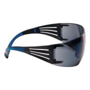 Schutzbrille SecureFit™-SF400 EN 166-1FT Bügel blau-grau,Scheibe grau PC 3M