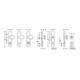 Schutzgarnitur 0 73 7384 02510 6204 Alu.6204 72mm 38-42mm FSB