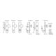 Schutzgarnitur 0 73 7384 02512 0105 Alu.0105 92mm 67-69mm FSB