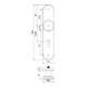 Schutzgarnitur Logo 8743/0792 VA EST 92mm 65-75mm EDI-5