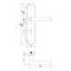 Schutzgarnitur Logo 8743/9203 Alu.F1 92mm 65-75mm EDI-4