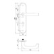 Schutzgarnitur Logo 8753/7203 VA EST 72mm 35-45mm EDI-4
