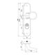 Schutzgarnitur Logo 8755/0292 VA EST 92mm 65-75mm EDI-5