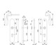Schutzgarnitur Pisa M151/361A/360 MS F77-R 72mm 37-42mm-2