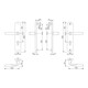 Schutzgarnitur Pisa M151/361A/360 MS F77-R 72mm 37-42mm-4