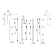 Schutzgarnitur Pisa M151/361A/360 MS F77-R 72mm 37-42mm-5