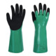 Schutzhandschuh Maxtril® 767 Gr.11 grün/schwarz EN388/EN374-1/EN374-5 Kat.III-1