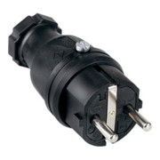 Schutzkon.st.10-/16 A 250 V schwarz IP44 VG-1