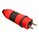 Schutzkontaktkunststoffstecker 16A, 250V bis 3x2,5mm m.doppeltem Erdnungssyst.-1