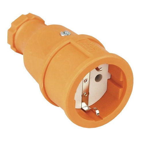 Schutzkontaktkupplung 10-/16 A 250 V orange IP20 Gum.