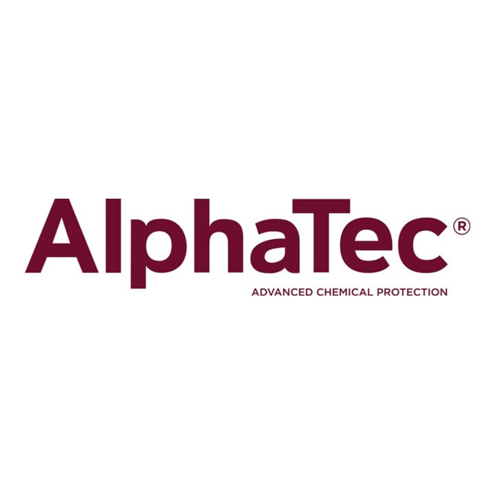 Schutzoverall AlphaTec® 1800 Comfort Gr.S weiß/blau PSA III ANSELL