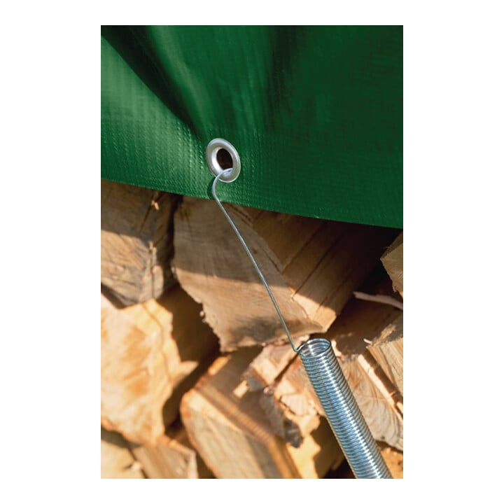Schutzplanen Bef-set.6 Spannfedern u.6 Holzkrallen L.30cm WINDHAGER