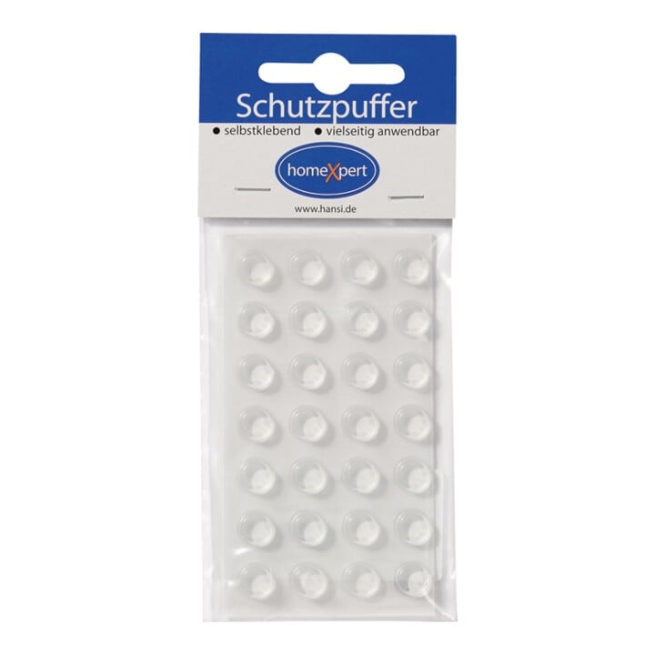 Schutzpuffer Clear 10mm Ku.transp.Koni selbstkl.