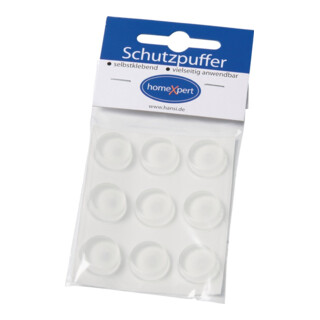 Schutzpuffer Clear 20mm Ku.transp.Koni selbstkl.