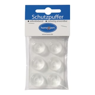 Schutzpuffer Clear 22,3mm Ku.transp.Sofo selbstkl.