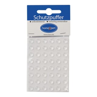 Schutzpuffer Clear 7,9mm Ku.transp.Linse selbstkl.