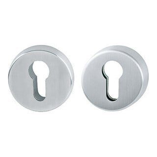 Schutzrosettenpaar E42ZNSB/42HS VA F69 rd.o.ZA S.15mm HOPPE