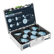 Schuurmateriaal-Systainer³ SYS-STF D90/V93 GR-Set Granat-2