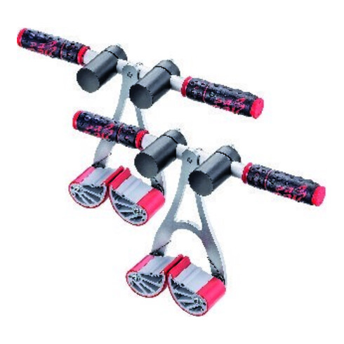 SCHWAIGER Support de plaque 0-65 mm avec double poignée