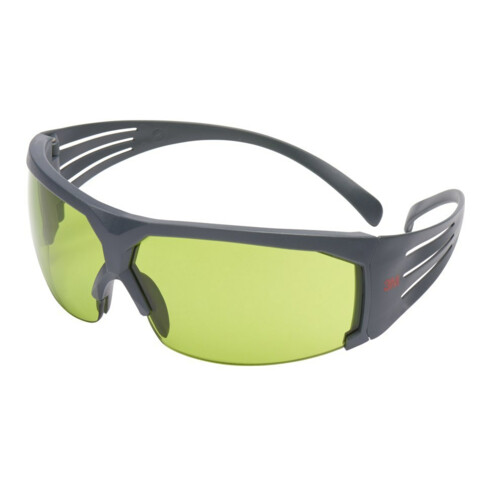 Schweißerbrille SecureFit™SF600 EN 166 PC Bügel grau,Scheibe grün IR1,7 3M