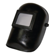 Schweißerkopfschutzhaube m.DIN-9-Glas u.Vorsatzglas 90 x 110mm Ku.