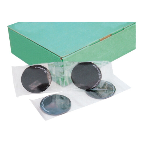 Schweißerschutz-Brillenglas, miroir DIN 9, 50 mm