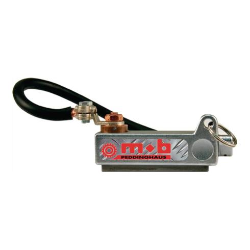 Schweißhaftmagnet Tragkraft 36kg mit Massekabelhalterung aus Aluminiumdruckguss