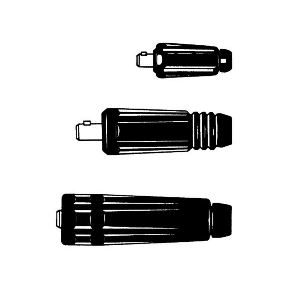 Schweißkabelstecker 400 A (16-35 qmm) Z 14 mm