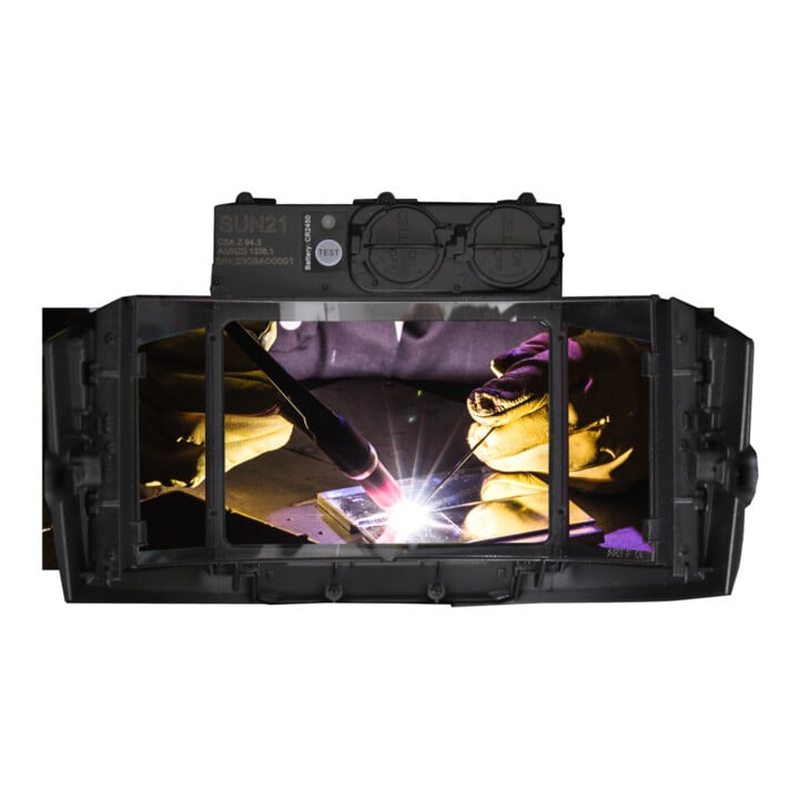 schweisskraft Automatik-Schweißschutzhelm VarioProtect PANORAMA-W-2 TC AIR ohne FL