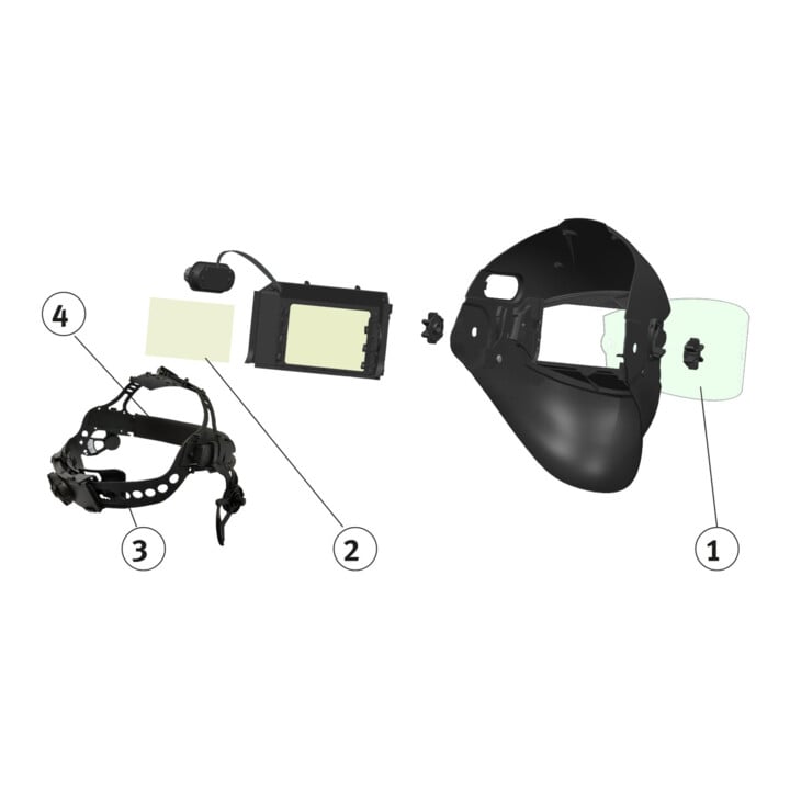 schweisskraft Automatik-Schweißschutzhelm VarioProtect XXL-W F-TC AIR TH3