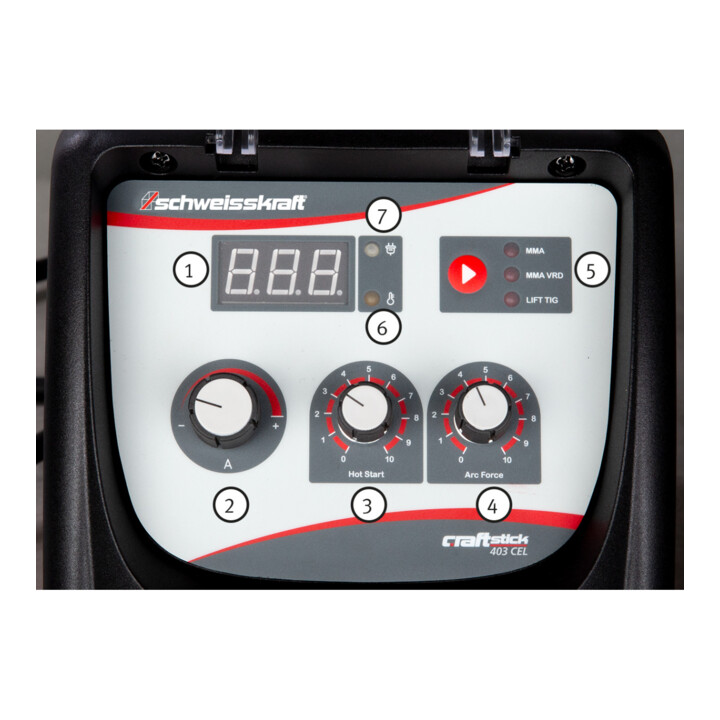 schweisskraft Elektrodeninverter CRAFT-STICK 403 CEL