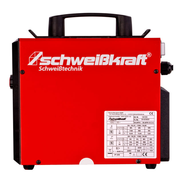 Schweißkraft Elektrodeninverter EASY-STICK 130 Aktions-SET