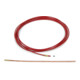 schweisskraft Kombi-Teflonseele 1,0-1,2 mm rot 4,5 m