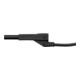 schweisskraft Messkabel inklusive Stecker Ø 4mm Länge 2m schwarz