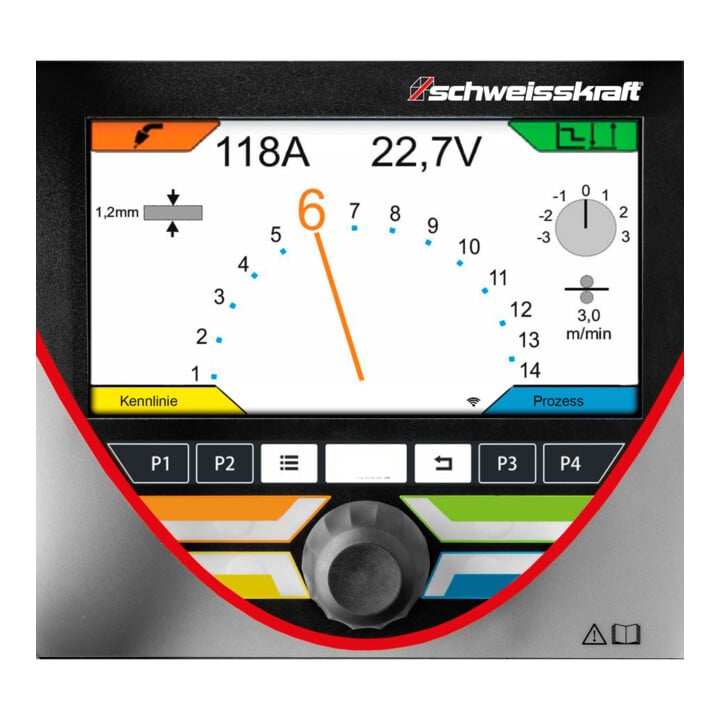 schweisskraft MIG/MAG Inverter-Schweißgerät PRO-MIG.ARC 251