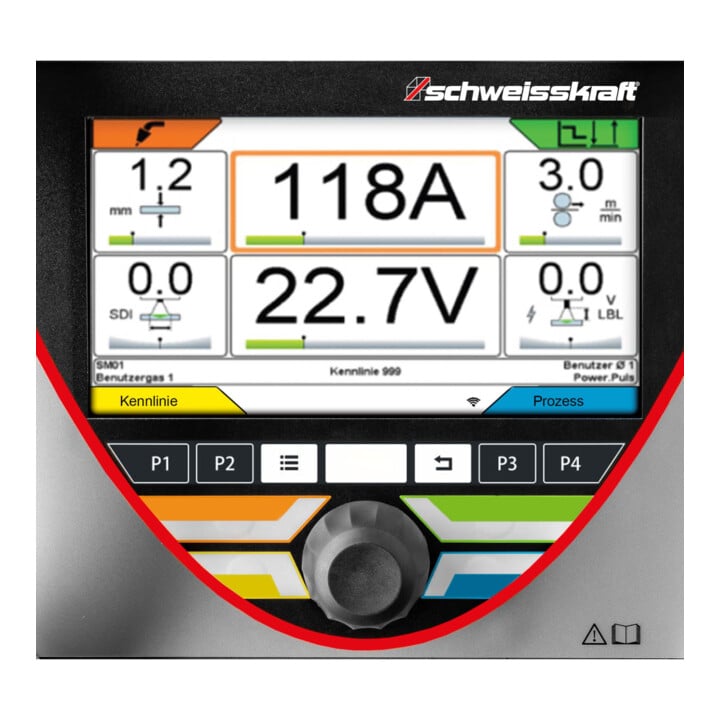 schweisskraft MIG/MAG Inverter-Schweißgerät PRO-MIG.ARC 404 WS