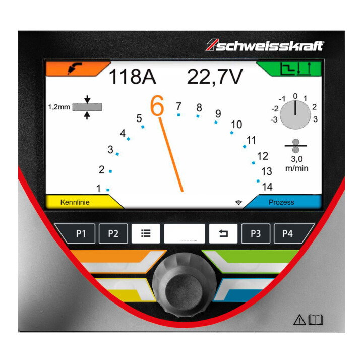 schweisskraft MIG/MAG Inverter-Schweißgerät PRO-MIG.ARC 404 WS
