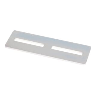 schweisskraft Platte 200 x 60 mm Langlochbreite 10,5 mm