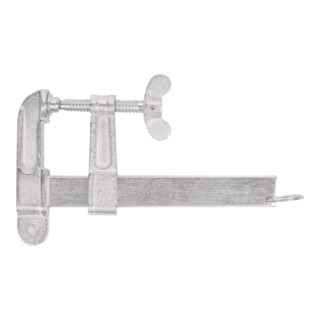 schweisskraft Polschweißzwinge 400 A Stahl Spannweite 150mm Ausladung 80mm