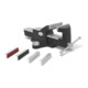 schweisskraft Schraubstock 125 inkl. Befestigungsmaterial Schonbacken-Set