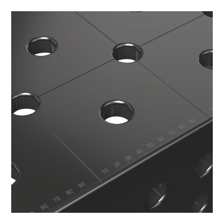 schweisskraft Schweißtisch Professional Extreme 8.7 1200 x 800 x 150 Plasmanitriert Diagonalraster