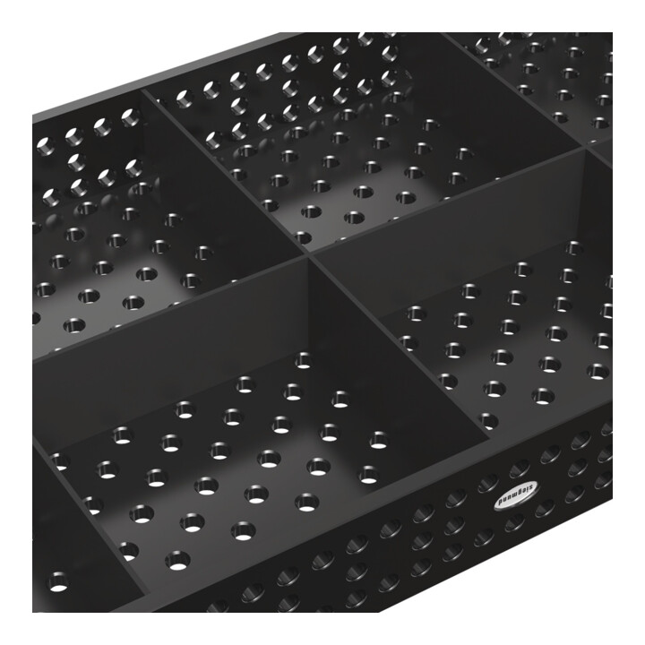 schweisskraft Schweißtisch Professional Extreme 8.7 1200 x 800 x 200 Plasmanitriert Diagonalraster