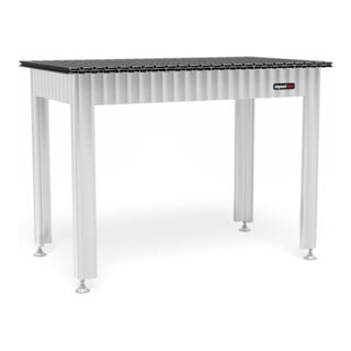 Schweisskraft Werkbank 1200 x 1000 System 16 höhenverstellbar Alu Tischprofile