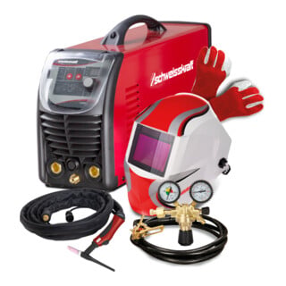 schweisskraft WIG DC Inverter CRAFT-TIG 201 DC P PULSE Set