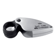 Schweizer Einschlaglupe Tech-Line Vergr. 8x Linsen-D.22,8mm-1