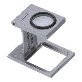 Schweizer Fadenzähler Tech-Line 8x Linsen-D.16,3mm
