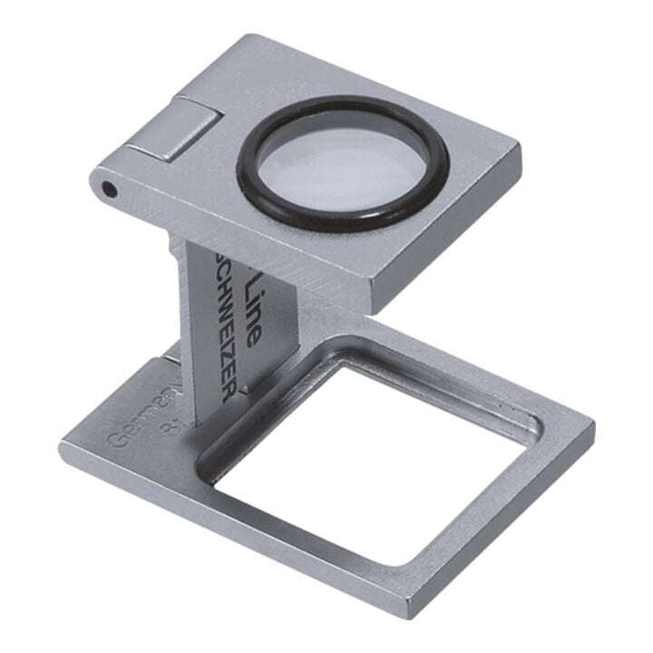 Schweizer Fadenzähler Tech-Line 8x Linsen-D.16,3mm